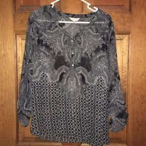 Tantrums sheer blouse